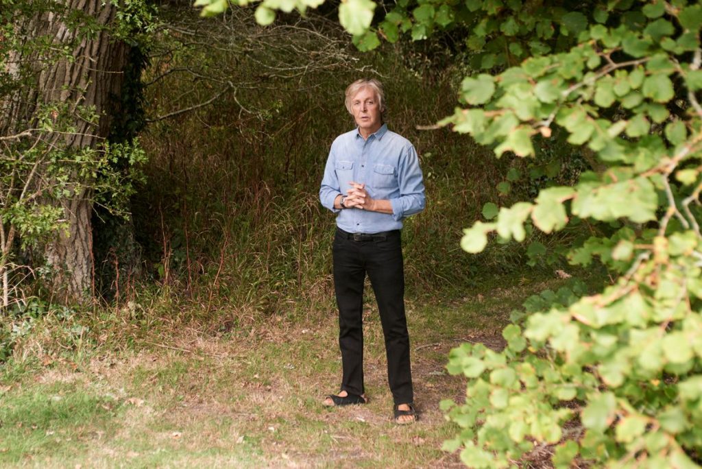 Paul in the woods